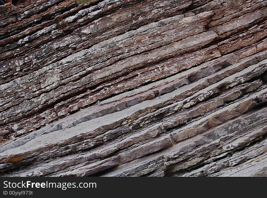 Rocks in Monte Negro beach