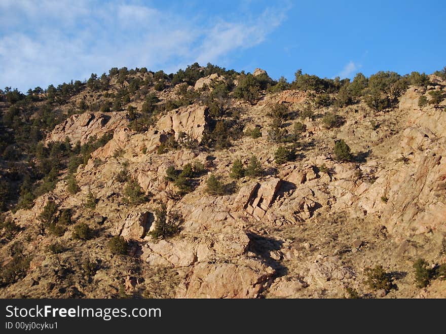 Hill top in Colorado