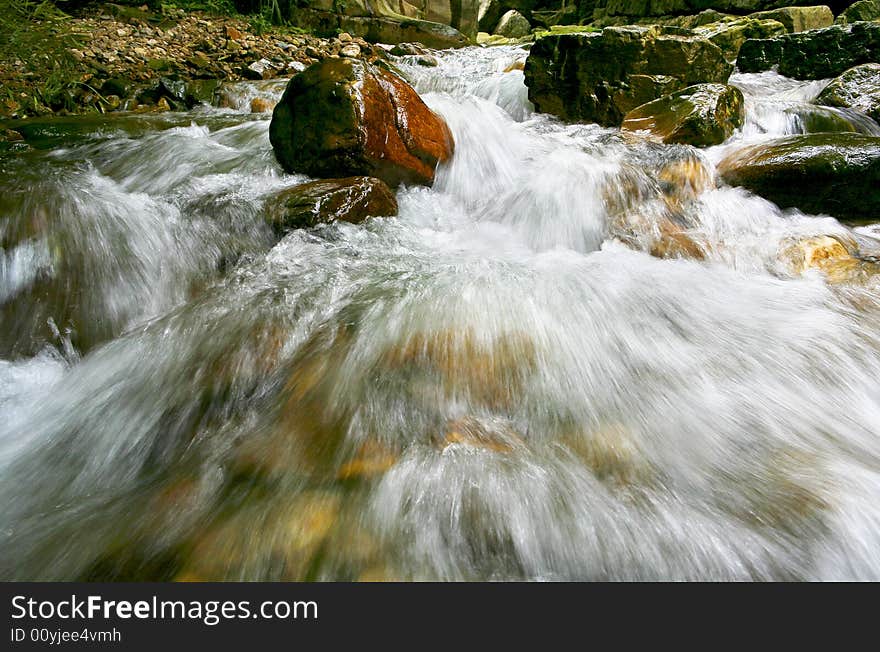 A water torrent