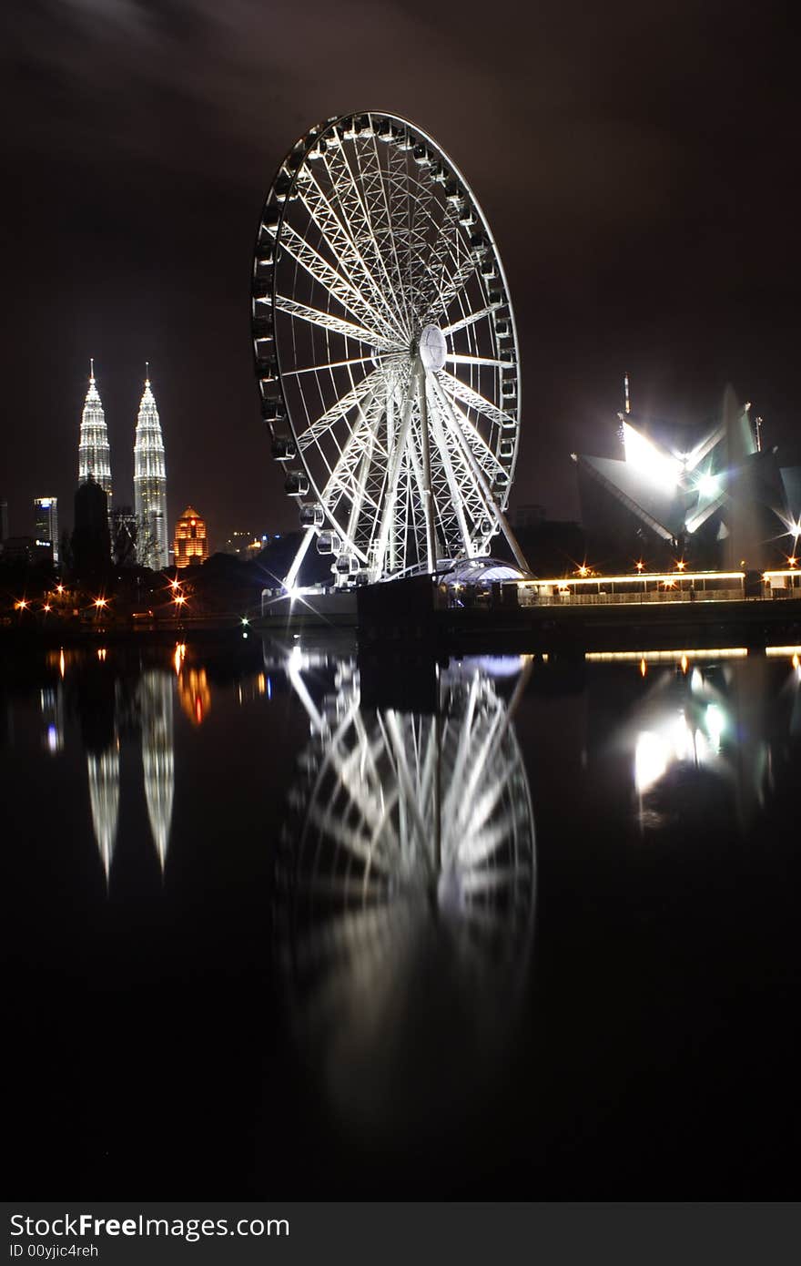 Night scenenery at kuala lumpur. Night scenenery at kuala lumpur