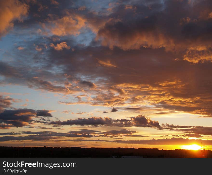 Photo made from my house's window. Photo made from my house's window