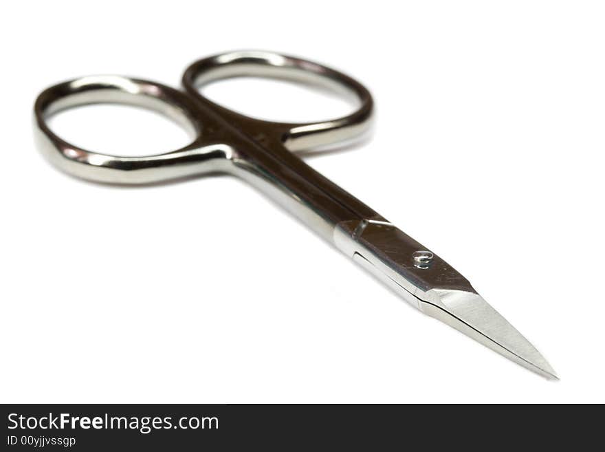 Close-up Nail Scissors