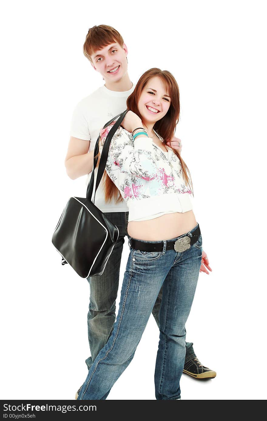 Portrait of a young people. Shot in studio. Portrait of a young people. Shot in studio.