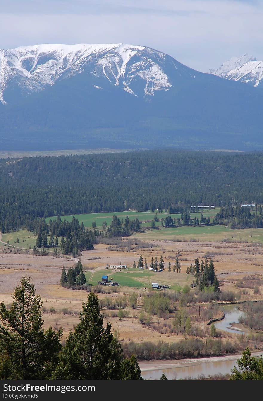 Mountains and meadows