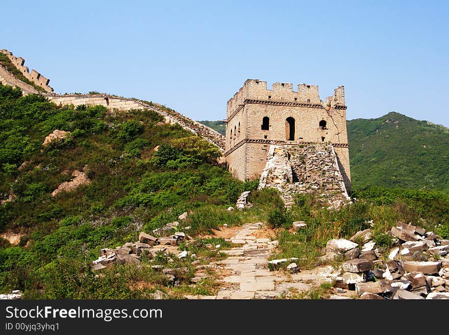 Great wall chinese china wonder