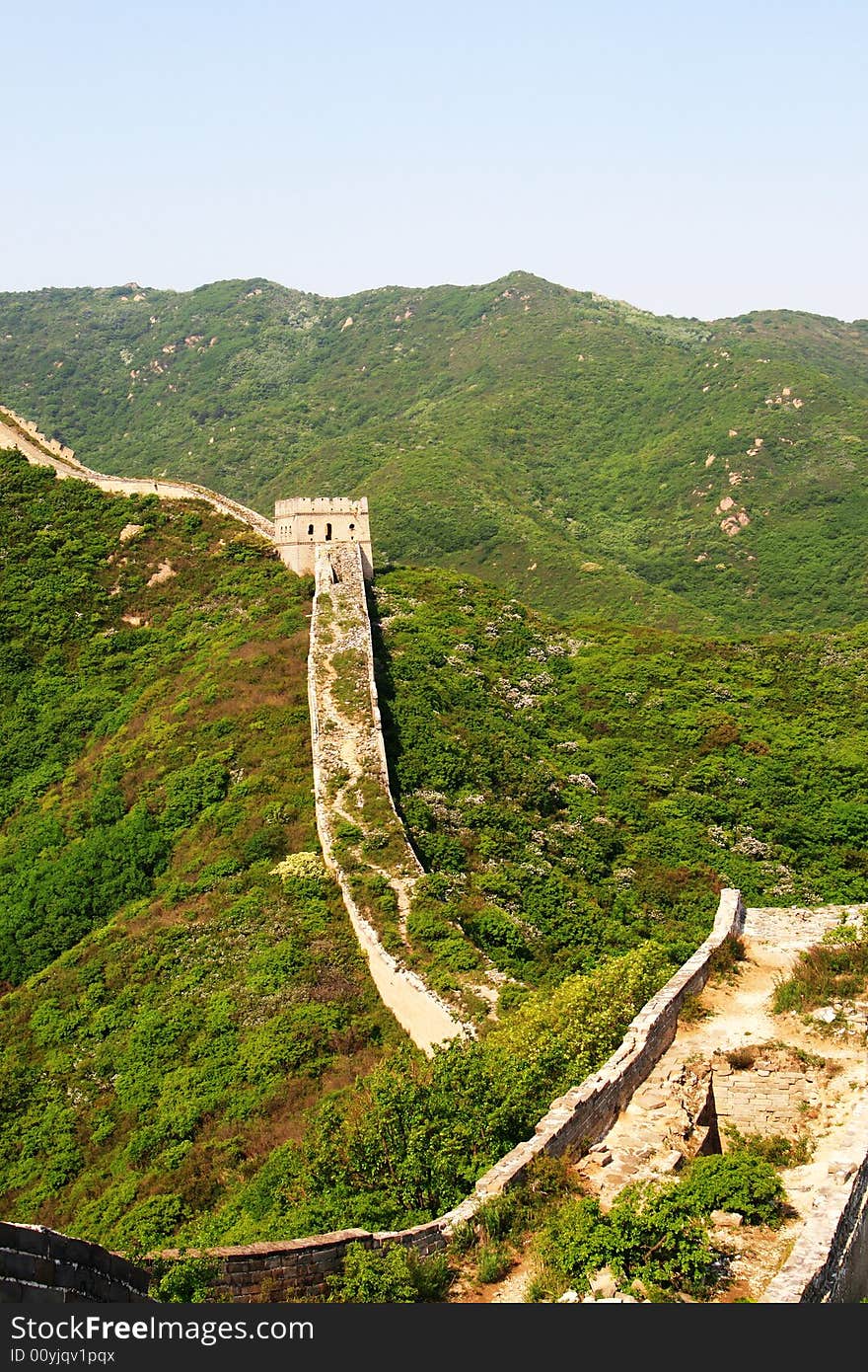 Great wall chinese china wonder