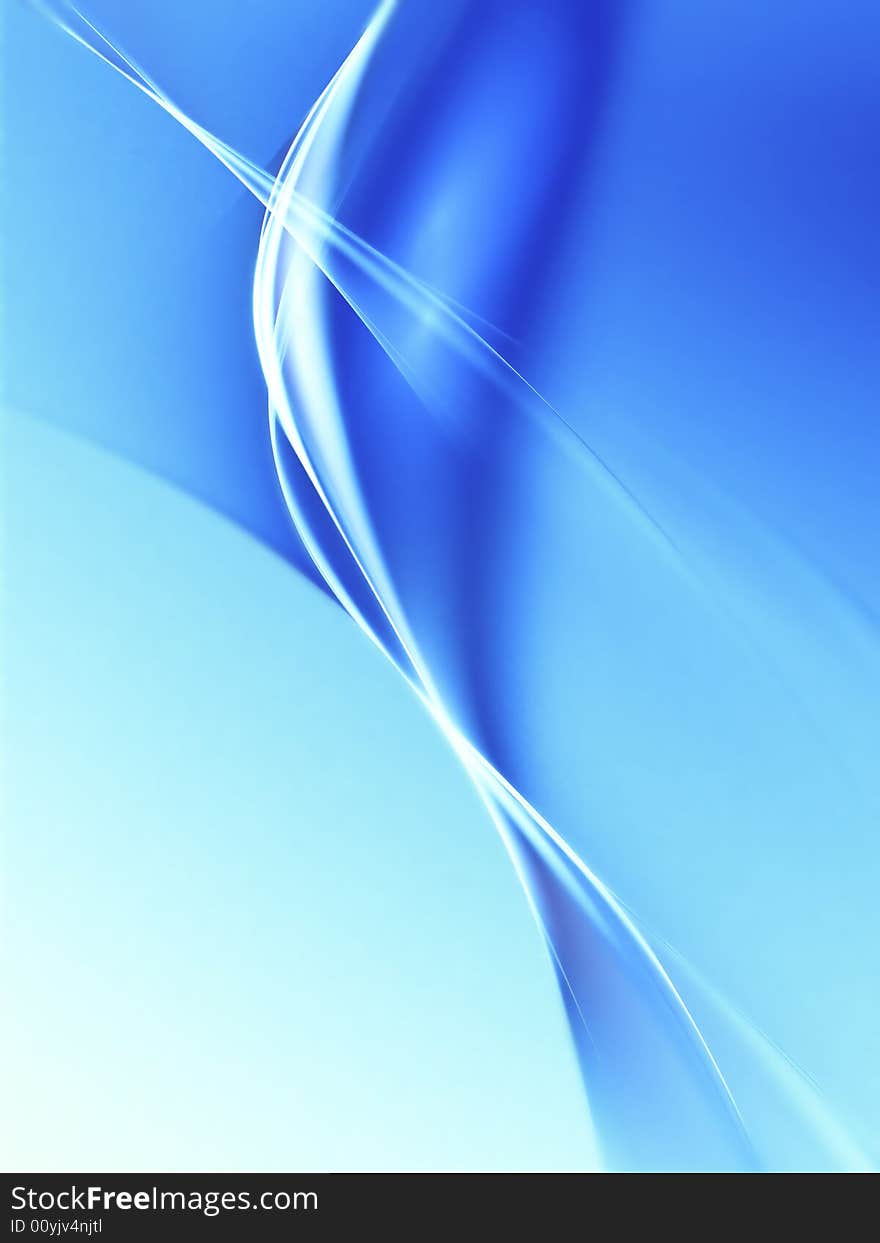 Blue fractal.  Background. Digital illustration. Blue fractal.  Background. Digital illustration.