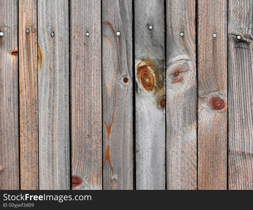 Wooden Fence. Texture.