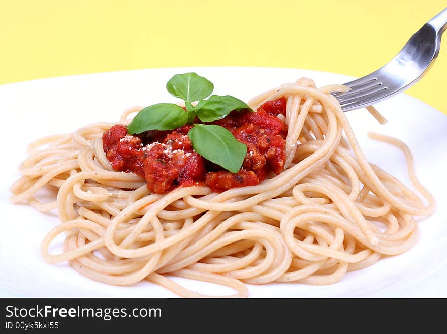 Spaghetti bolognese