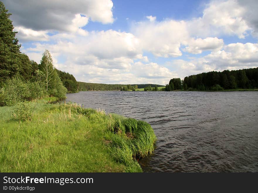 Sisert' river in Sverdlovsk region (Russia). Sisert' river in Sverdlovsk region (Russia)