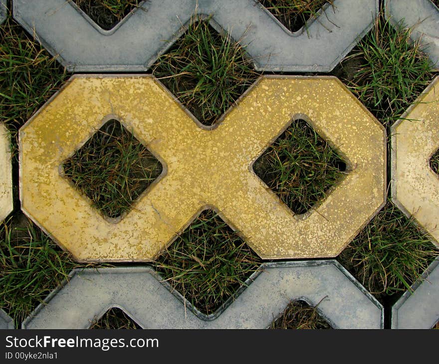 Decorative pavement stone texture in China. Decorative pavement stone texture in China