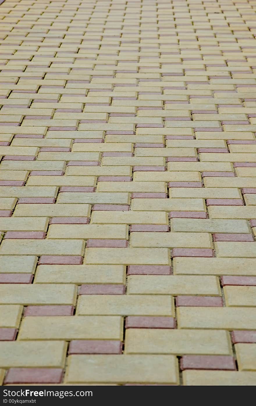 Road from a tile