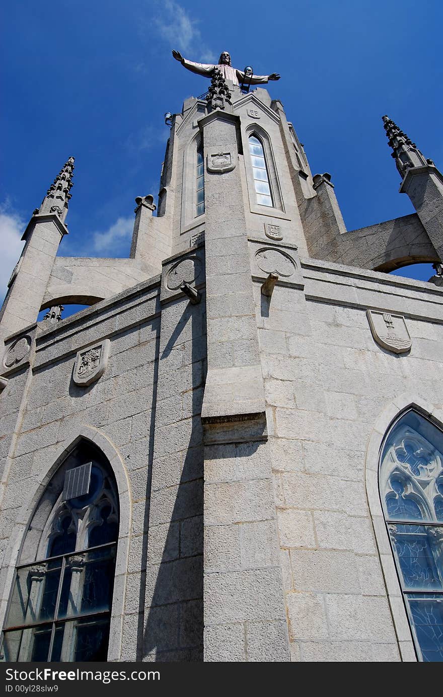 Tibidabo church, Barcelona Spain