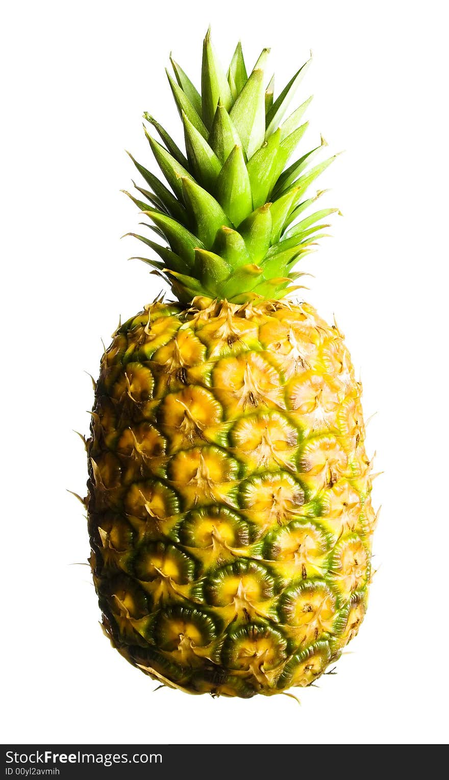 Pineapple On White