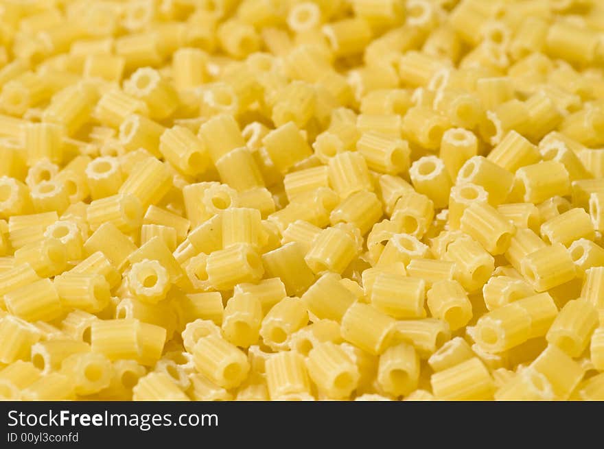 Close up of an Italian typical pasta