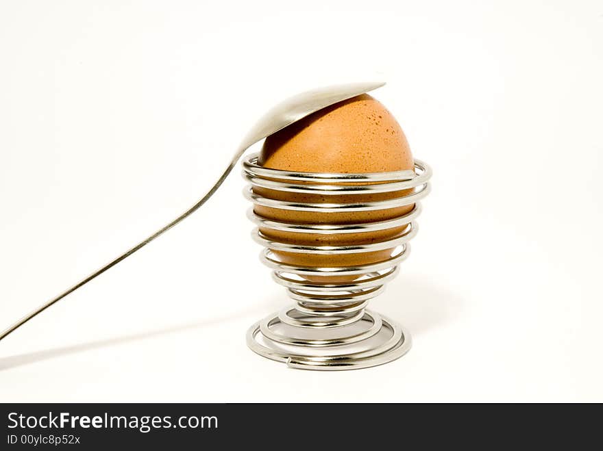 Egg and a spoon