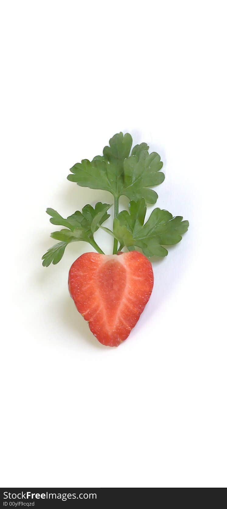 Strawberry isolated on white