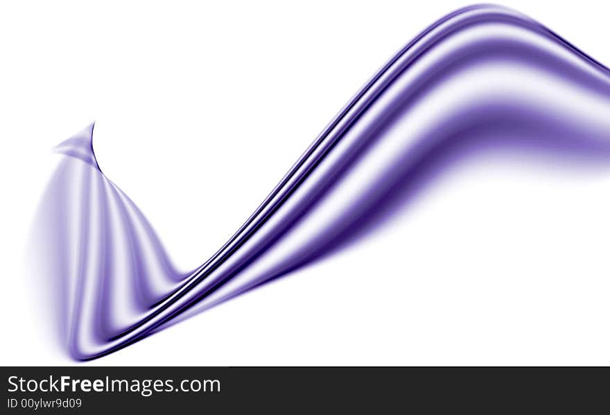 Simple purple wave