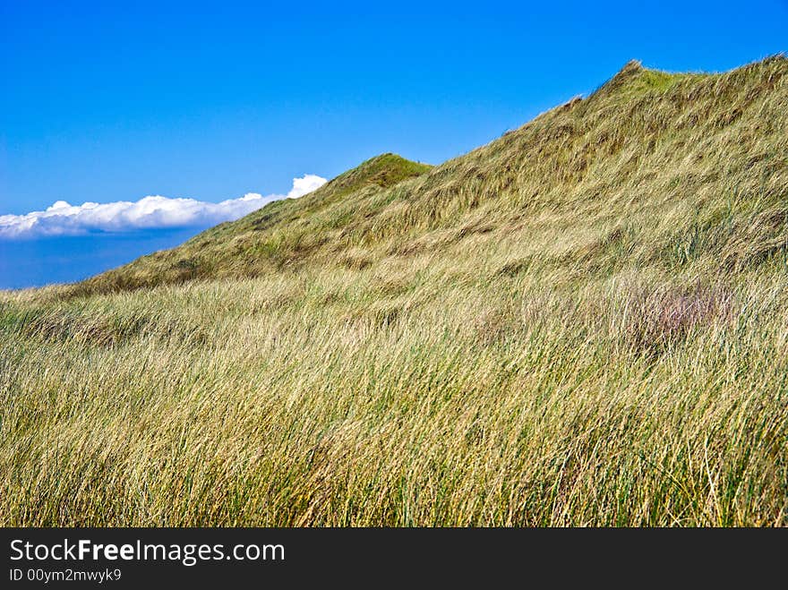 Dune and clouds