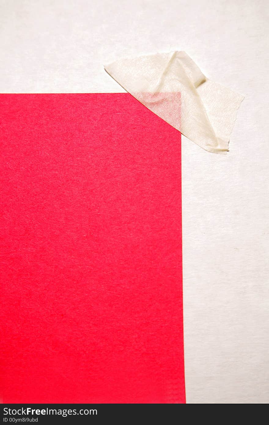 Red paper