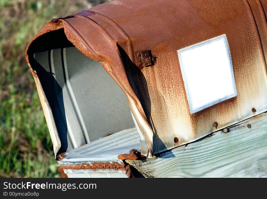 Rusty Mailbox