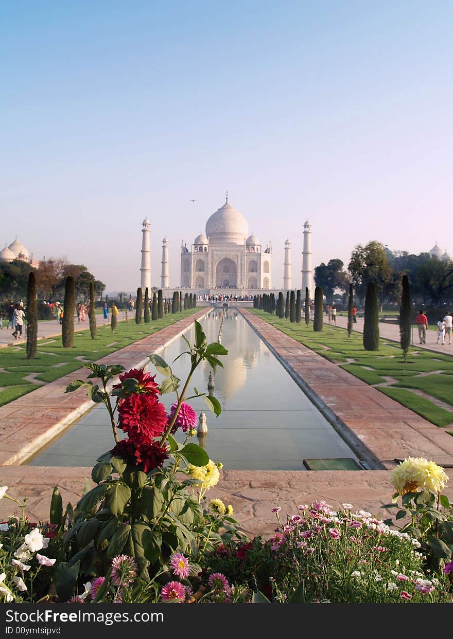 Taj Mahal palace in India