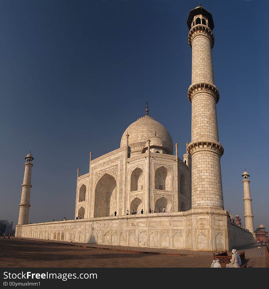 Taj Mahal palace in India