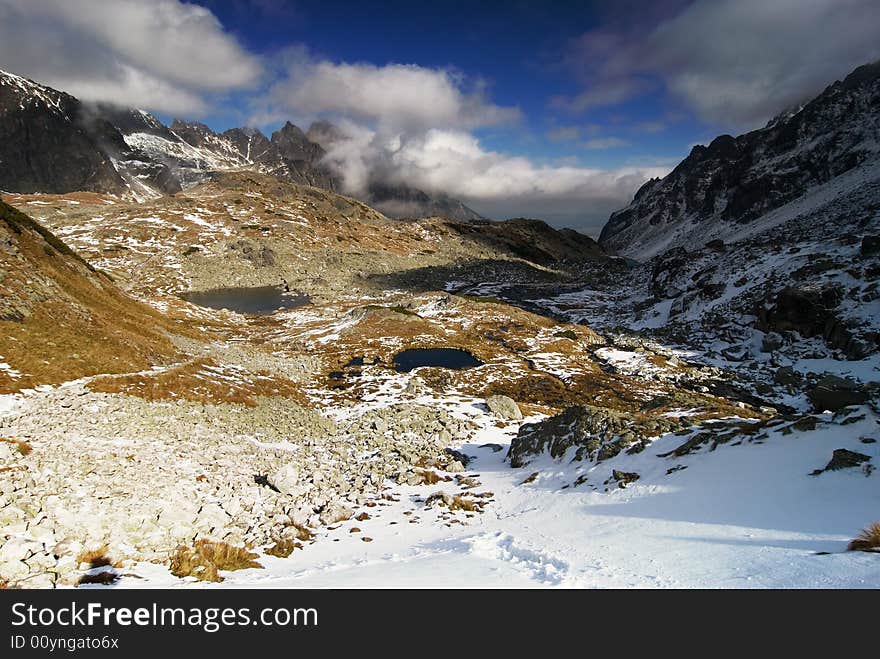 High Tatras (Vysoke Tatry) - Mountains in the Slovak Republic. High Tatras (Vysoke Tatry) - Mountains in the Slovak Republic