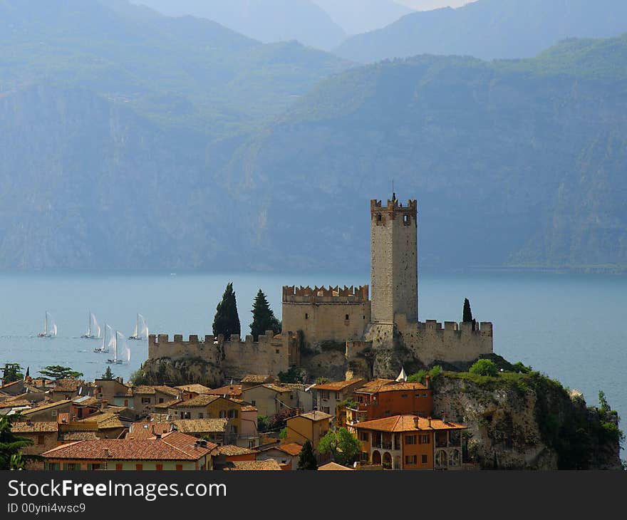 Ancient castle in Malcesine