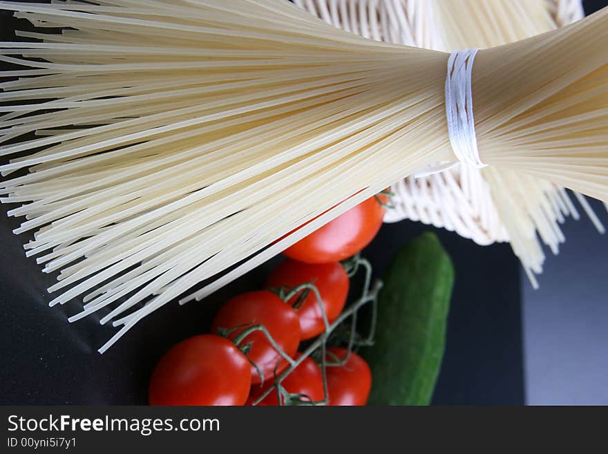 Pasta and vegetables