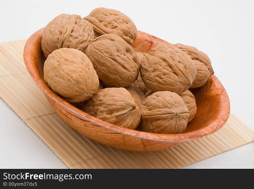 Walnuts In A Bowl