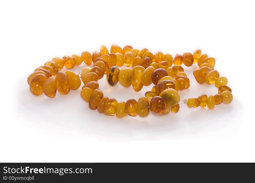 Adornment from amber