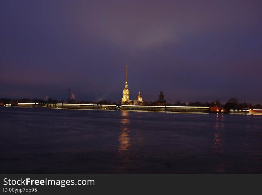 Peter and Paul Fortress in St. Petersburg