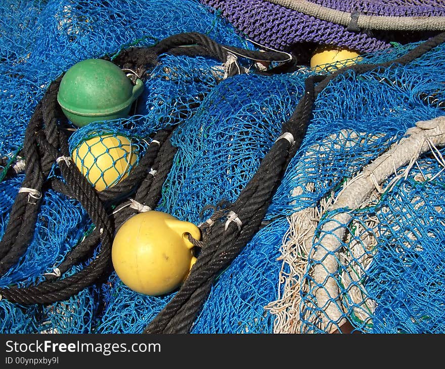 Details of some nets using for fishermen. Details of some nets using for fishermen