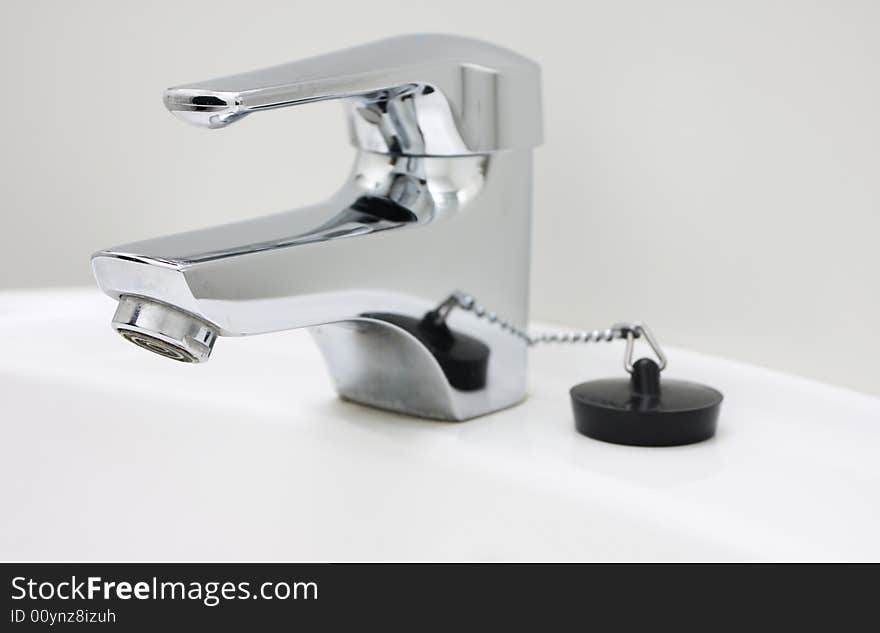 Sink and faucet