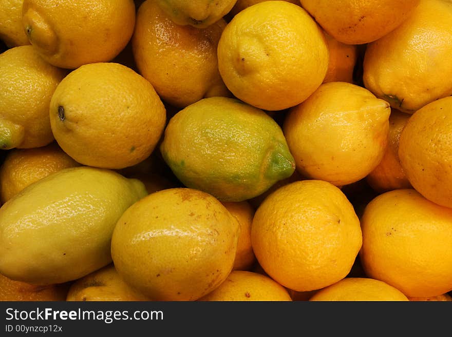 Lemon background