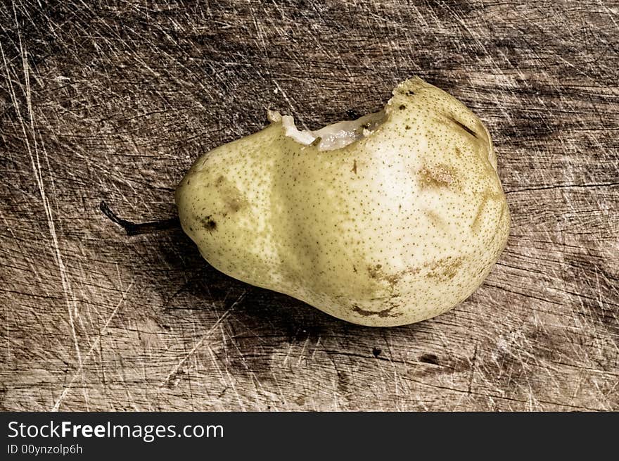 Bitten Pear