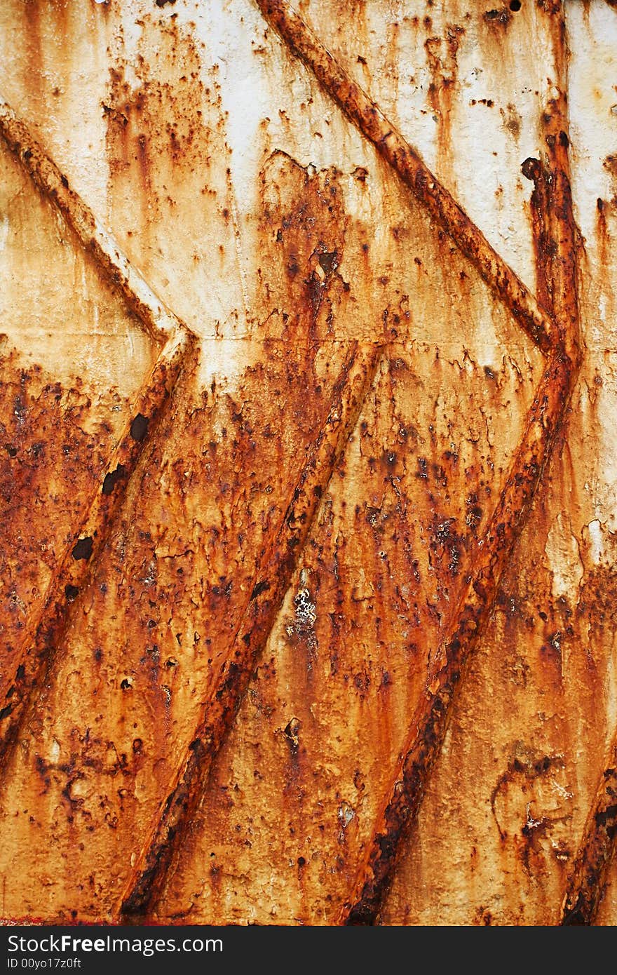 Rusty piece of metal, great for designs and backgrounds. Rusty piece of metal, great for designs and backgrounds