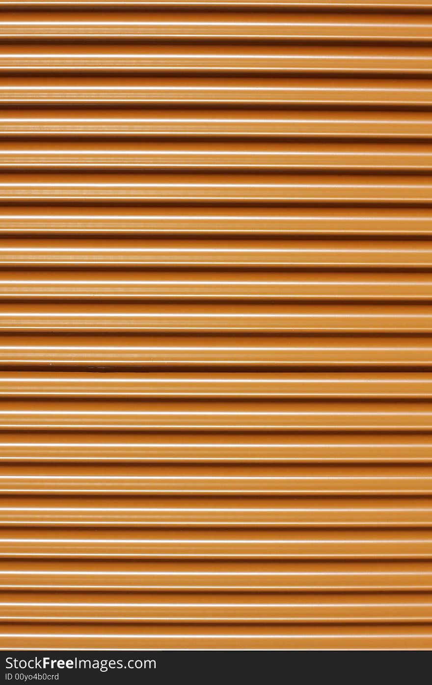 Orange corrugated tin sheet, perfect for designs or backgrounds. Orange corrugated tin sheet, perfect for designs or backgrounds