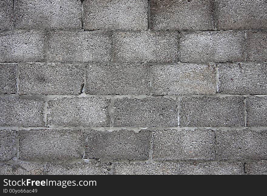 Shot of brick wall, perfect for designs or backgrounds. Shot of brick wall, perfect for designs or backgrounds