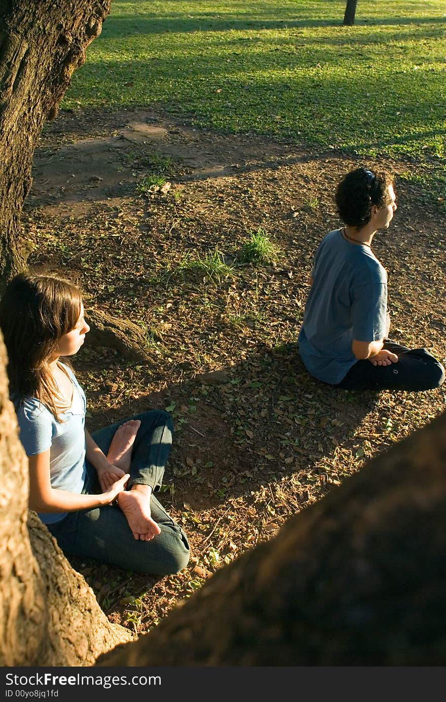 Yoga in the Park-Vertical