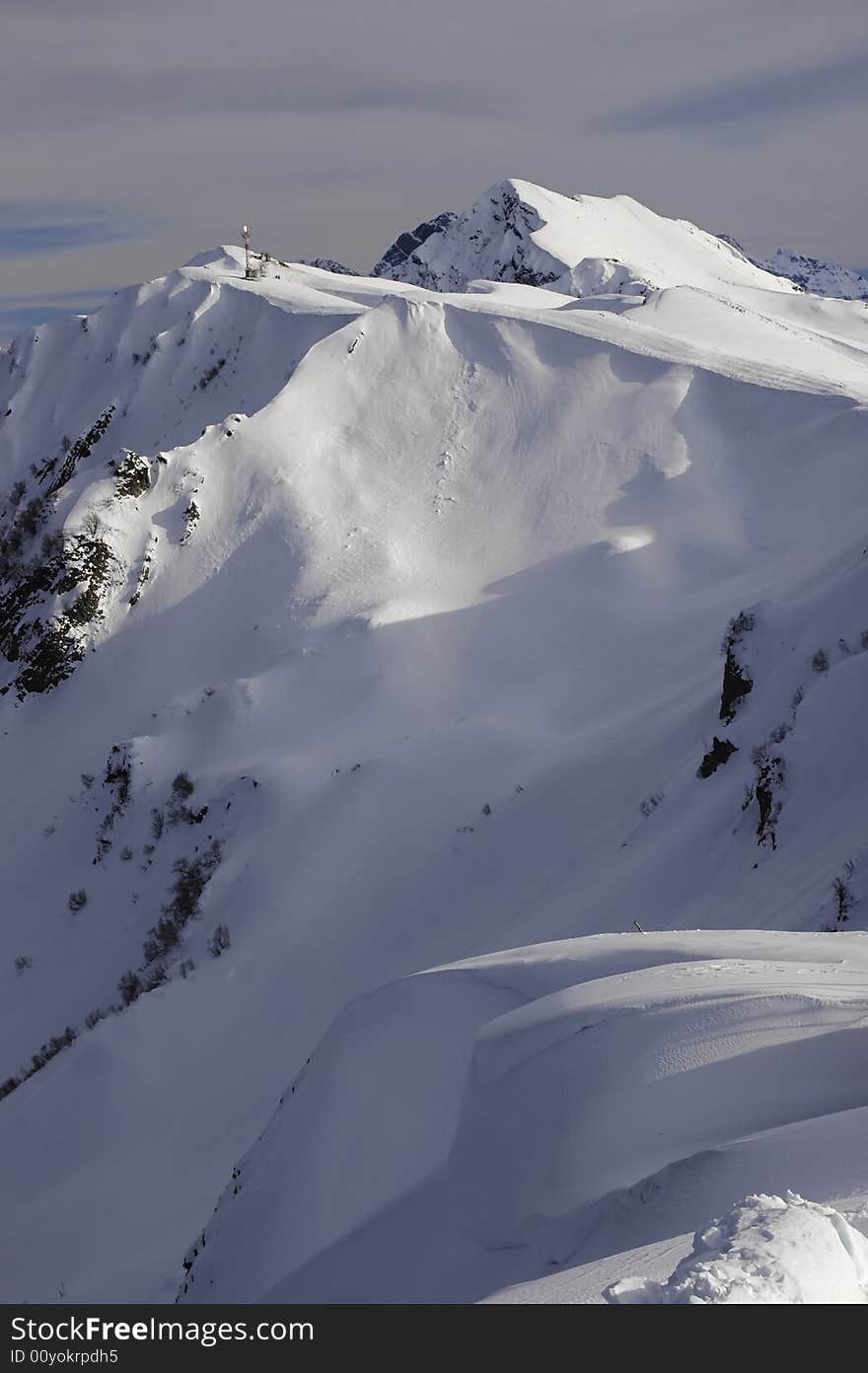 Mountain Ridge Western caucasus