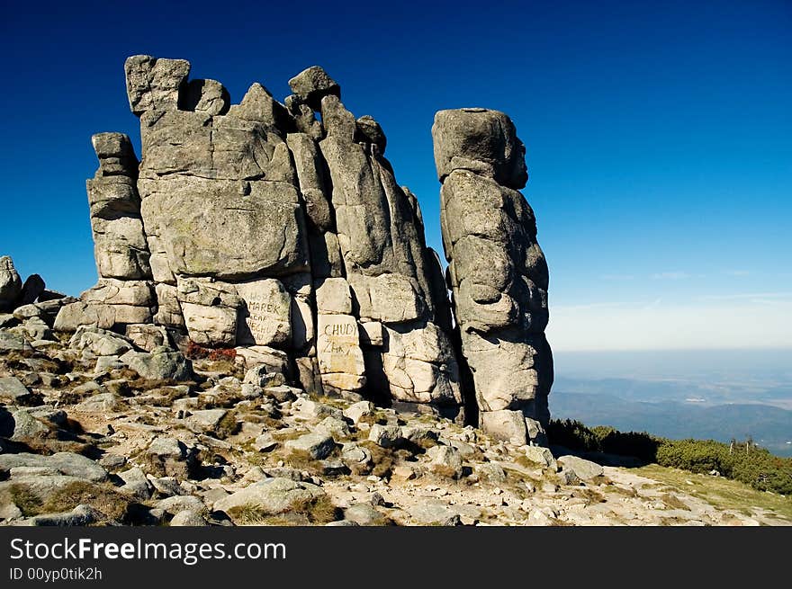 Mountains in Czech