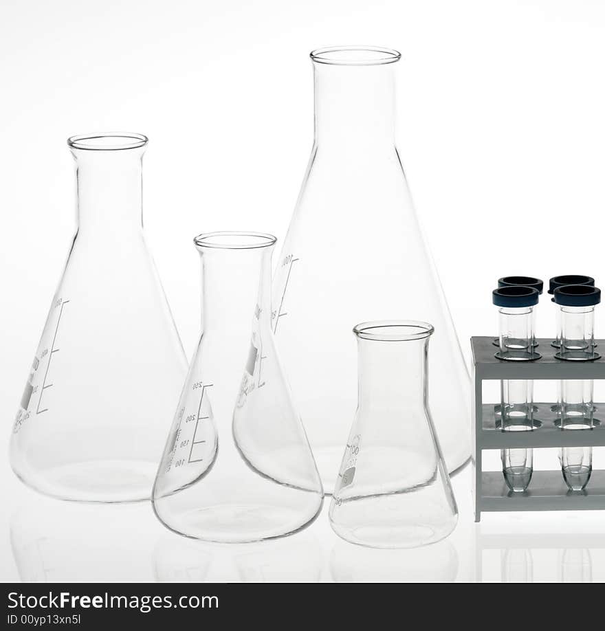 Equipment of a chemical laboratory. Equipment of a chemical laboratory