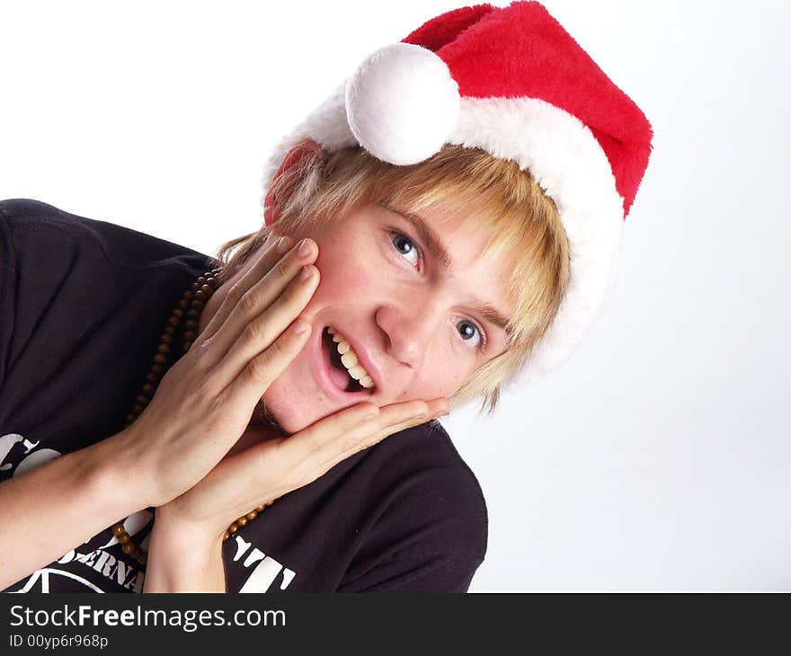 Teen Punk Santa