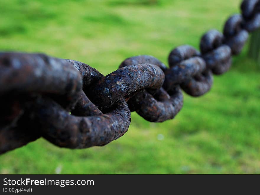 Rusted Old Chain