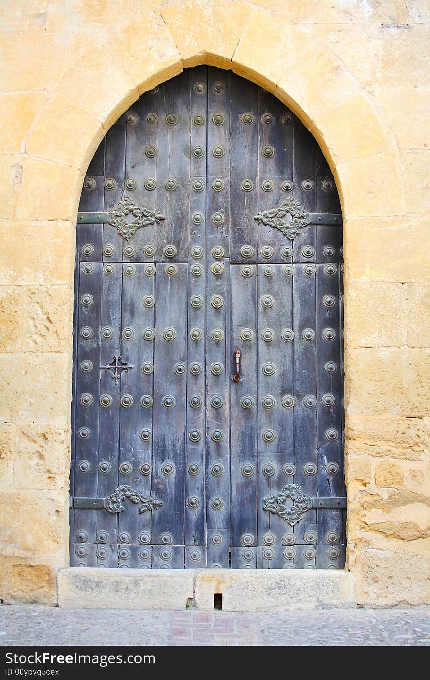 Door in Seville, Spain - heritage of past