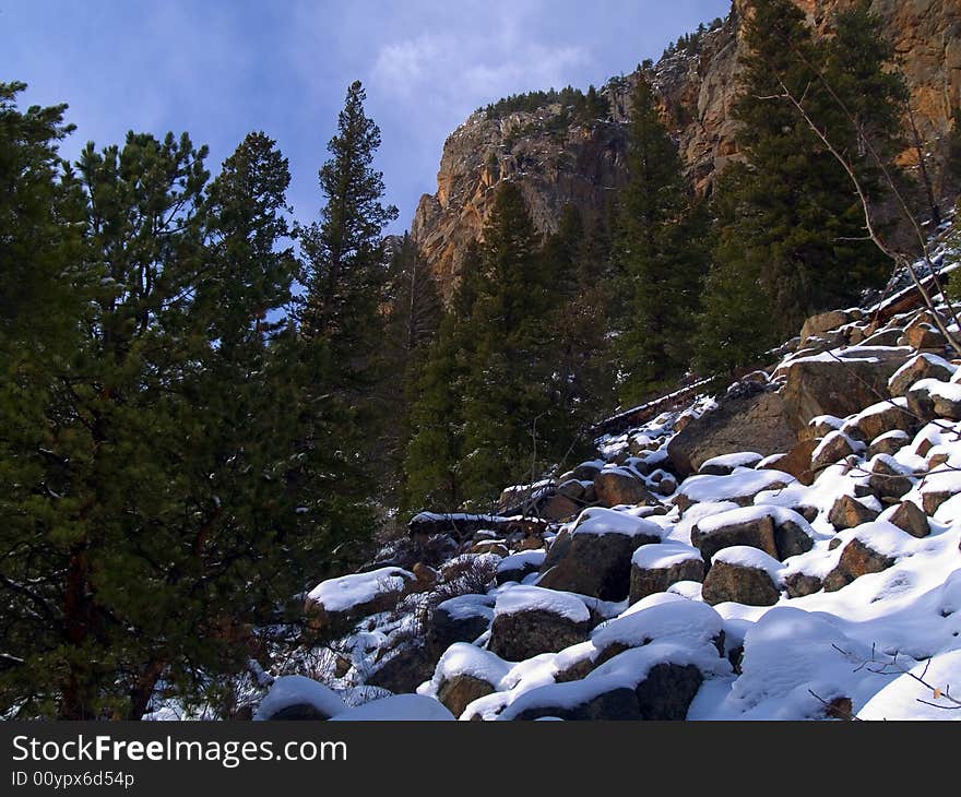 Fern Lake Trail - Rocky Mountain National Park. Fern Lake Trail - Rocky Mountain National Park