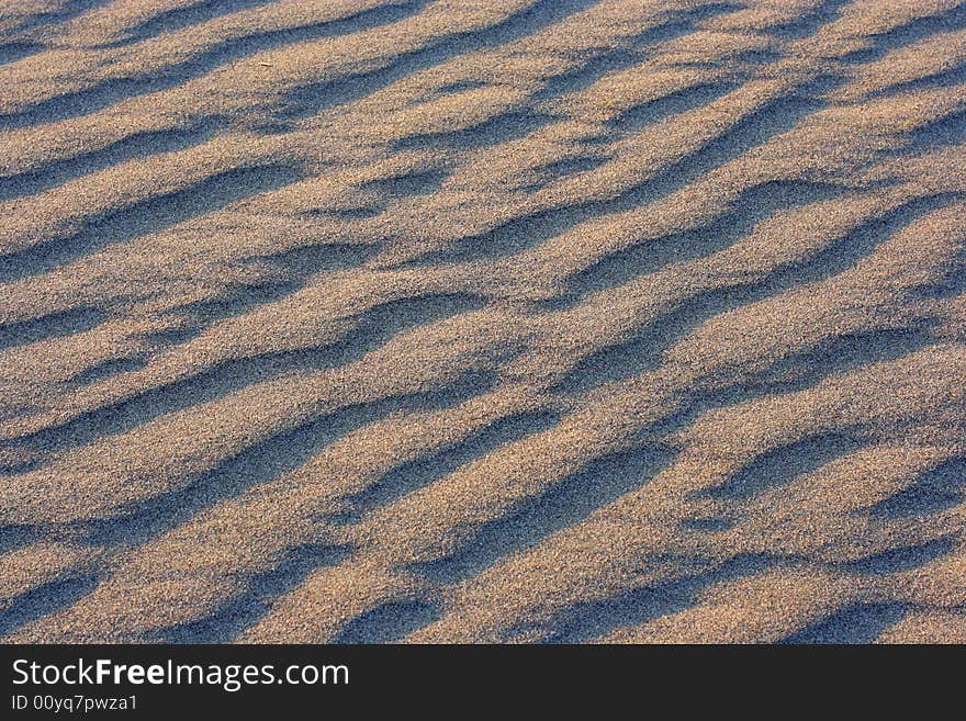 Natural Texture. Sandy Waves. Variant Three.