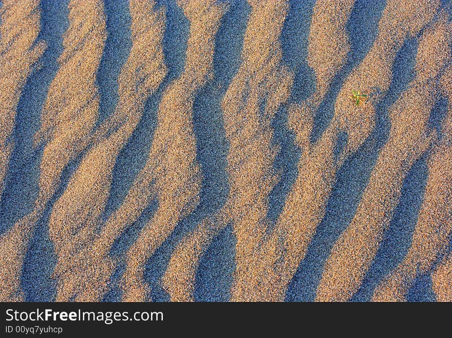 Natural texture. Sandy waves. Variant four.